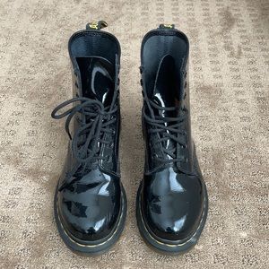 Patent Leather Doc Martens- Size 7